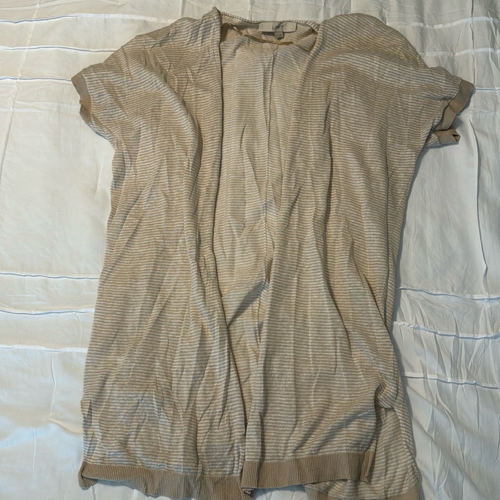 Short sleeve cardigan